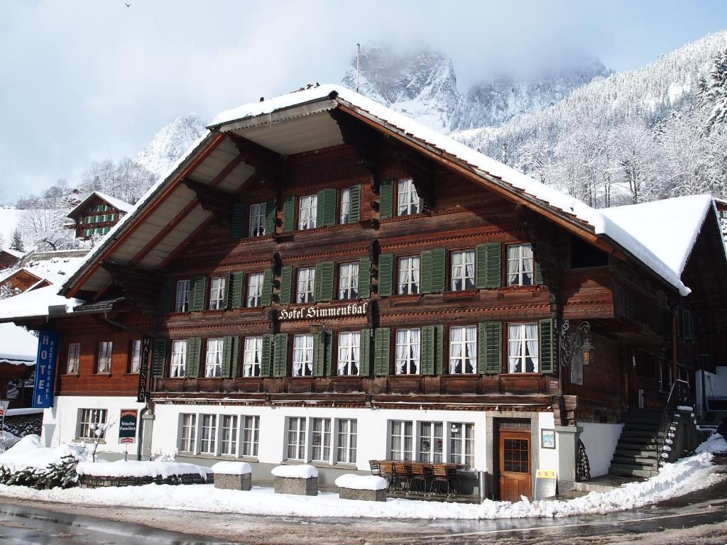 Hotel Simmental Boltigen Exteriör bild