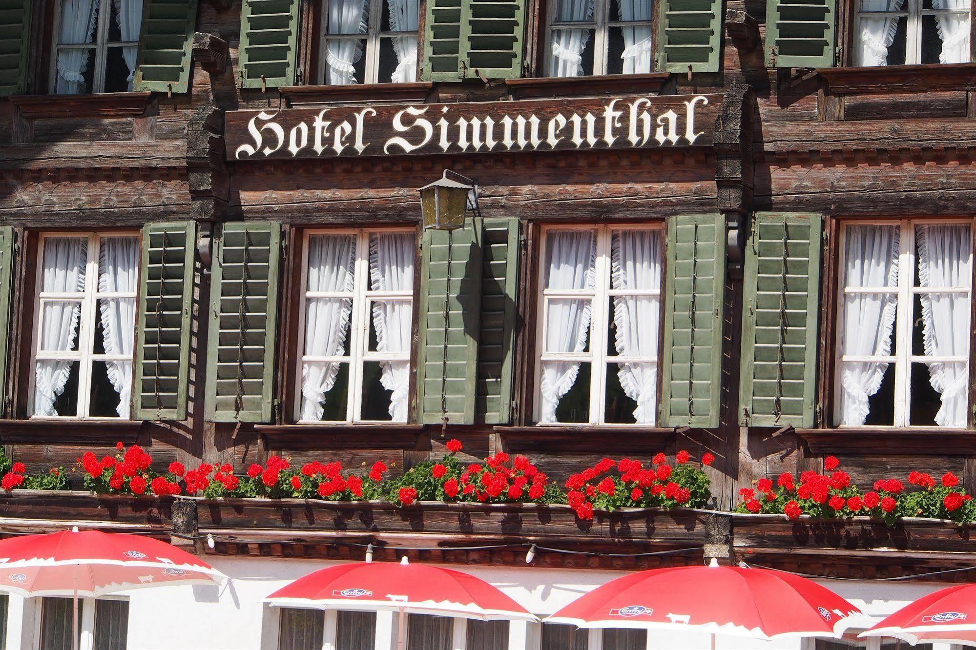 Hotel Simmental Boltigen Exteriör bild