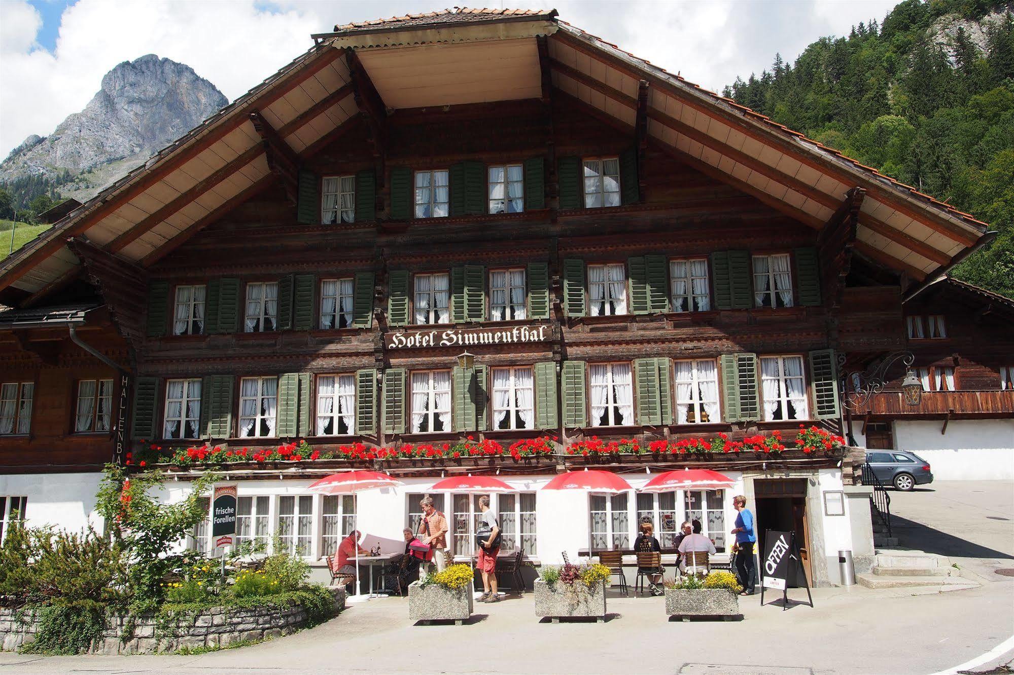 Hotel Simmental Boltigen Exteriör bild